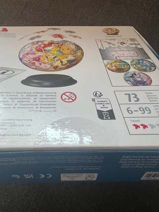 Puzzle 3D Ravensburger Pokémon sin abrir