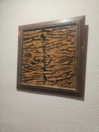 Cuadro Decorativo Madera y Metal