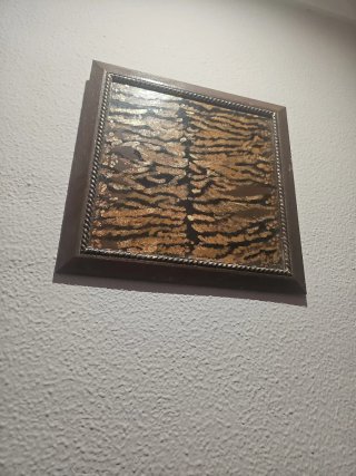 Cuadro Decorativo Madera y Metal