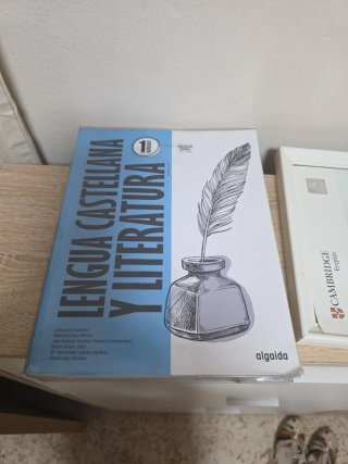 Libro lengua 1 bachillerato muy buen estado