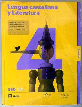 Lengua castellana y literatura 4 ESO
