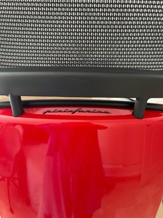 Silla de Ferrari Pirinfarina en color rojo