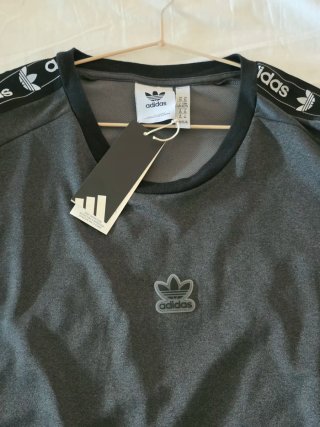 Camiseta Adidas original Gris XL