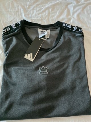 Camiseta Adidas original Gris XL