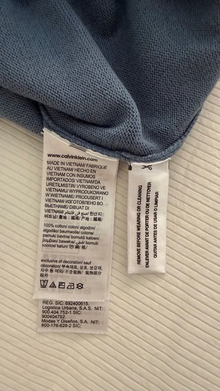 Jersey Calvin Klein Jeans Azul