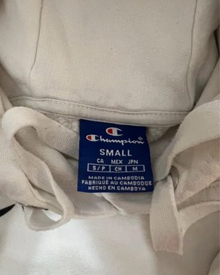 Sudadera Champion Blanca