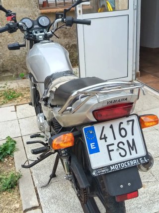 Yamaha YBR 125cc 2007 Plata