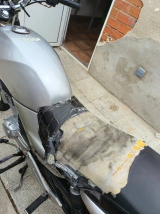 Yamaha YBR 125cc 2007 Plata