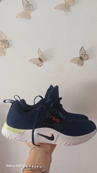 Zapatillas Nike Mujer Deportivas Azul/Blanco