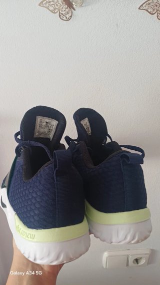 Zapatillas Nike Mujer Deportivas Azul/Blanco