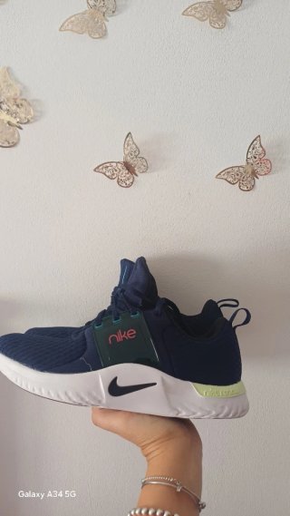 Zapatillas Nike Mujer Deportivas Azul/Blanco