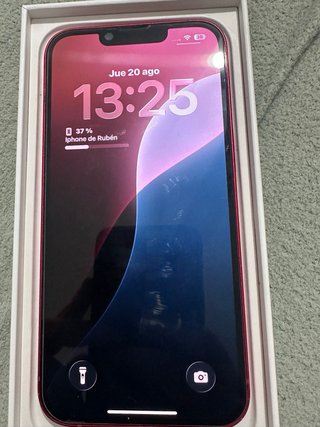 iPhone 13 Rojo + Funda (LEER DESCRIPCIÓN)