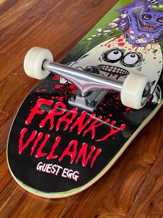Skate completo Heroin Villani 9.5" + Thunder + Pow