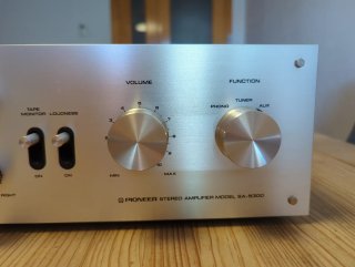 Amplificador Pioneer SA-5300 Plata