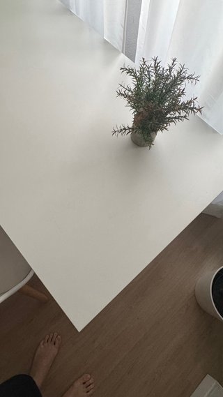 Mesa IKEA TROTTEN Blanca
