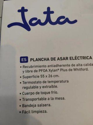 Plancha de asar Jata