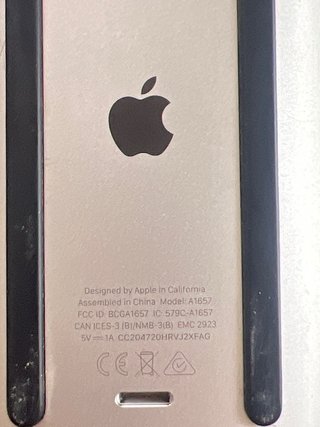 Ratón inalámbrico Apple A1657 Blanco