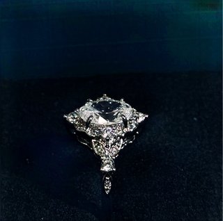 Anillo de plata S925 con circonita