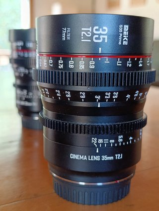 Meike 35mm T2.1 S35 Cine EF