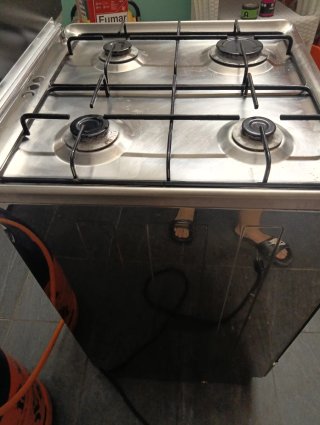 Cocina Gas Butano Horno Eléctrico Fagor