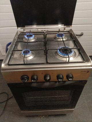 Cocina Gas Butano Horno Eléctrico Fagor