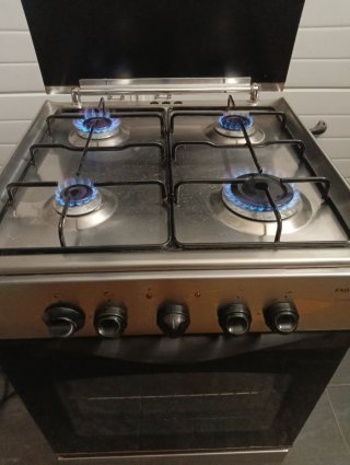 Cocina Gas Butano Horno Eléctrico Fagor