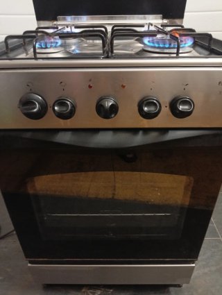 Cocina Gas Butano Horno Eléctrico Fagor