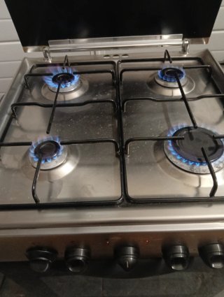 Cocina Gas Butano Horno Eléctrico Fagor