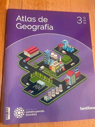 Diario y atlas geografía e historia 3 ESO