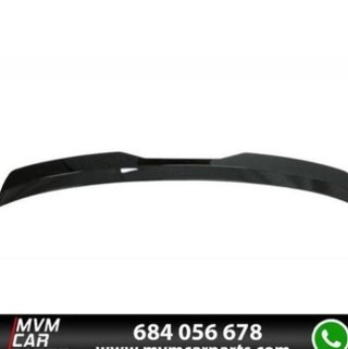 Aleron trasero para VW Golf 7 y 7.5 Look GTI Negro
