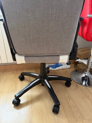 Silla Gaming Corsair Gris y Blanca