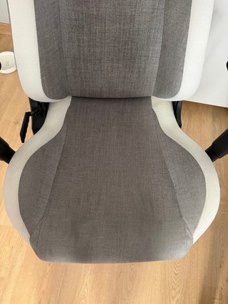 Silla Gaming Corsair Gris y Blanca