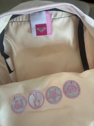 Mochila Quiksilver rosa pequeña