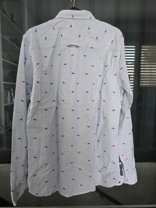 Camisa Tommy Jeans Motos Talla M manga larga