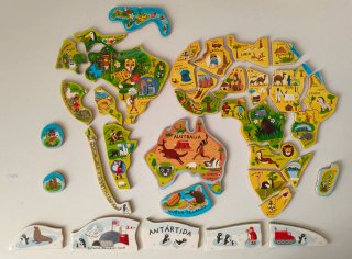 Puzzle Mundo Janod