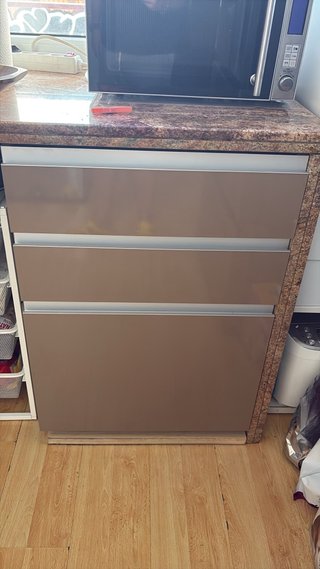 Mueble de cocina con 3 cajones