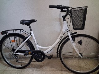 Bicicleta Paseo City 40 Blanca
