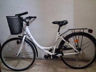 Bicicleta Paseo City 40 Blanca