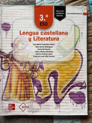 Libros de Lengua y Matematicas 3º ESO