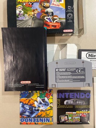 Mario Kart 64 Nintendo 64 PAL Version