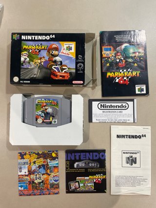 Mario Kart 64 Nintendo 64 PAL Version