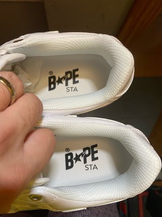BAPESTA Blancas Charol Nuevas