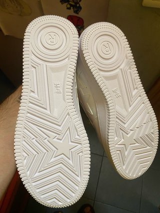 BAPESTA Blancas Charol Nuevas
