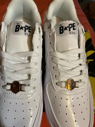 BAPESTA Blancas Charol Nuevas