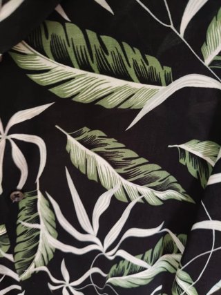 Camisa estampada manga corta