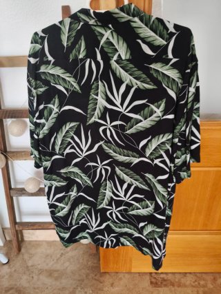 Camisa estampada manga corta
