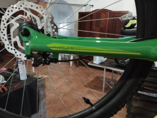 Bicicleta Merida Big Nine 15 29" Verde Lima