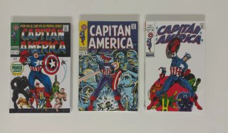 Capitan America Biblioteca Marvel Panini.
