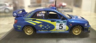Subaru Impreza wrc Burns