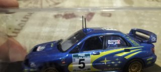 Subaru Impreza wrc Burns